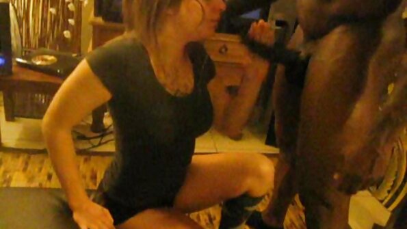 Busty chick with large boobs is sitting on a large hard erection